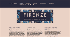 Desktop Screenshot of firenzeuk.com